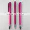 Wholesale Instock Cheap Plastic Ball-point Pen,Rose Red Plsatic Ball Pen For School