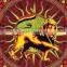Rasta Lion Flag Tapestry