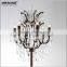 Antique Style Floor Lamp Crystal Centerpiece Rustic Standing Light LD003-L6