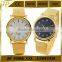 Fashion unisex Quartz Watch Gold Light Metal Mesh Watch Wristwatch Milanese buckle