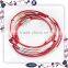 wholesale red leather bracelet with beads charms for girls