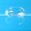 Clear disposable salad bowl with seperated cover
