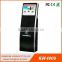 19"OEM Hunghui Manufacturer IC/ID Card Reader Standing kiosk with keyboard