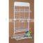 factory double sided metal wire floor store fixture with good price