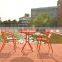 Popular outdoor aluminum table and chair