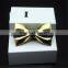 Clip-On Bow Tie with Faux Leather Bowtie Tuxedo                        
                                                Quality Choice