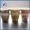 New Imitated stone style finsh flower pot with flamble glazed ceramic