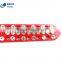 Hot Sale Cheap Red Bling Bling Flash Diamond Belt For Lady