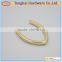 New arrival Light gold Metal Simple bag decoration accessory for briefcase