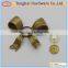2016 New style decorative high quality custom bowknot metal for handbags