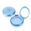 Wholesale Blue Cosmetic Empty Compact Powder Container With Mirror