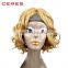 hot sale full lace european hair wigs kosher jewish wig blonde color natural wave