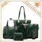2016 China  Fashion Designer Pu Leather Handbag Set Wholesale