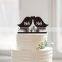 Personalized Kiss Birds With Initial Letter Wedding Cake Topper Keepsake Gifts