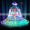 Special Girl LED Dress, Tron Act Girl LED Skirt, LED bubble skirt