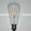 Factory ST64 A60 G80 C35 T45 4000k Dimmable Vintage Led Filament Edison Bulb
