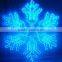 led 3d snowflake motif light