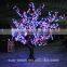 2.5m High Simulation Led Artificial Cherry Blossom Tree With Leaves For Decoration