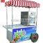 Soft Ice Cream Display Cart