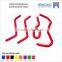 Silicone radiator coolant hose kit parts for Yamaha Rhino YXR 450 / 660 04-08 5PCS