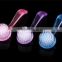 Plastic Professional Nail Art Dust Cleaning Brush with Cap Round Head Make Up Washing Brush Manicure Pedicure Nail Tools