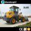 cheap 1.5T ZL15E mini wheel backhoe loader