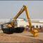 Long Arm , Long Boom , Amphibious Undercarriage PC220 Marsh Buggy Excavator , JYSL-350-3