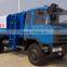 Dongfeng 4*2 self-loading and self-unloading garbage truck for sale