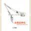 Table-clamp type LED light optical illuminated magnifier