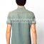 hot sale acid washed vintage denim short shirts JXF073