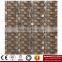 IMARK Crystal Mix Marble Mosaic Tiles with Painting Glass Mosaic Tiles and Gold Foil Mosaic Tiles Code IXGM8-112