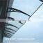 Polycarbonate door canopy window awning aluminum