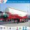 2015 Dry Powder Bulk Cement Meterial Tanker Semi Truck Trailer 12 Wheels Dry Wheat Powder Trailer