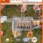 Stainless steel BBQ barbecue grilling Mesh with wooden handle BBQ Accessories for outdoor grill
