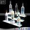 Acrylic display/sheet,3 Tier acrylic floor display stand