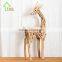 2016 Unique Creative Wooden Christmas Deer With Light Handicrafts Wholesale