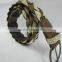 PU and lace braided decorative dress belt for dress