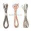 Factory Wholesale Pink Nylon Braid MFI certified Cable for iphone