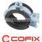 cable clamp without rubber inlay