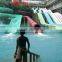 2015- 2016 Water Play Equipment Fiberglass Water Slide Tubes Fiberglass Pool Double Slides