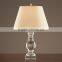 new design for America market modern desk lamp with beige cylinder lampshade for indoor guestroom home furniture SAA CUL CE ROHS