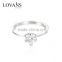 Diamond Ring,Weeding Engagement 925 Silver Ring SRK004Y FR309B