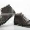 warm cow leather ankle boots men/ felt boots