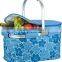 Picnic Basket Folding Basket Insulated Cooler Bags