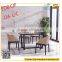 Northern Europe style wooden furniture marble dining table tw 5017#