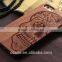 Wood add pc DIY phone case decoration printing for iphone 6s cover.