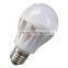 AC220-240V E27 7W 14*SMD5730 500LM 3000K Warm White Light LED Globe Bulbs/plastic led light bulb