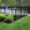 Ornamental aluminum spear top galvanized wrought iron fence panel for sale