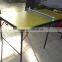 Yellow high quality 15mm MDF top table tennis table for low price MINI table