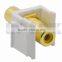 Keystone RCA AV Connector With Yellow Inner Color